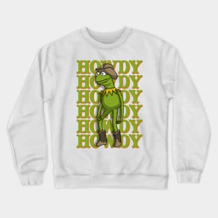 Kermit Howdy Crewneck Sweatshirt